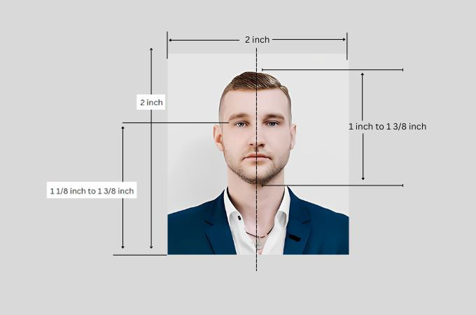 passport photo dimension 1