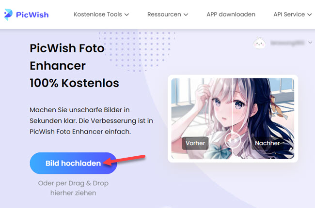 unscharfe Bilder schärfen